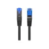 LANBERG PATCHCORD S/FTP CAT.6A 2M BLACK LSZH