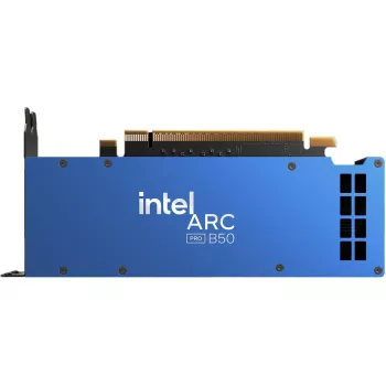 Karta graficzna INTEL Arc Pro B50 — 16 GB GDDR6, 128-bit, PCIe 5.0, aktywne chłodzenie