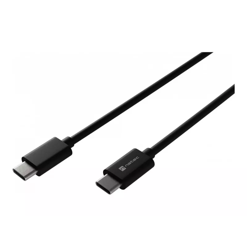 Kabel USB-C na USB-C NATEC NKA-2146, 1 m, czarny