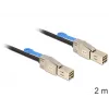 Kabel DeLOCK 83395 Serial Attached SCSI (SAS) 2 m Czarny