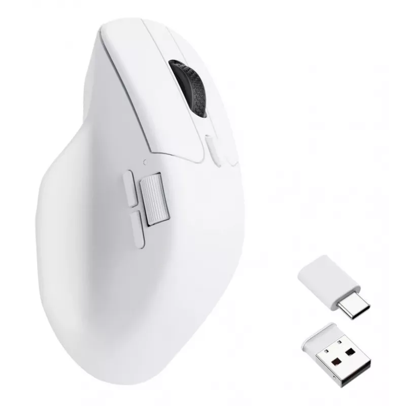 KEYCHRON M6 (1000Hz) Biała mysz bezprzewodowa
