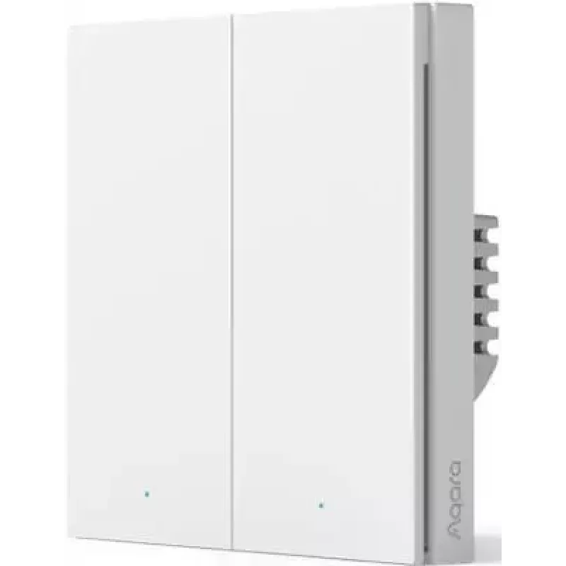 Aqara Smart Wall Switch H1 (No Neutral, Double Rocker) weiß (HomeKit)