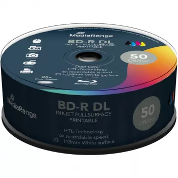 BD-R DL MediaRange MR510 50 GB 25 szt.