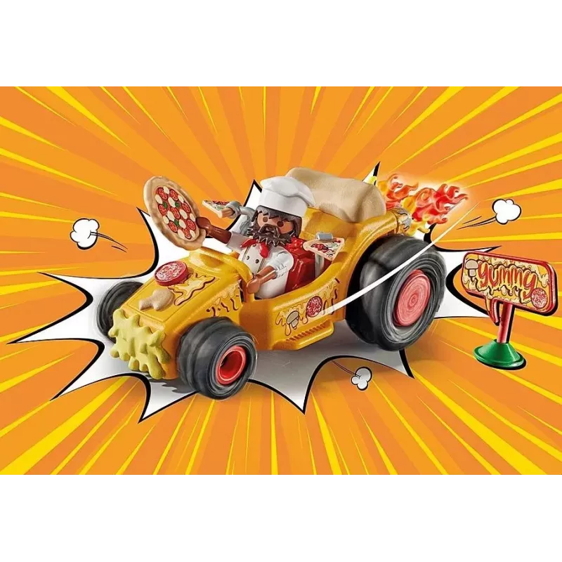 Zestaw Figurka Wyścigowa Funstars 71634: Pizza