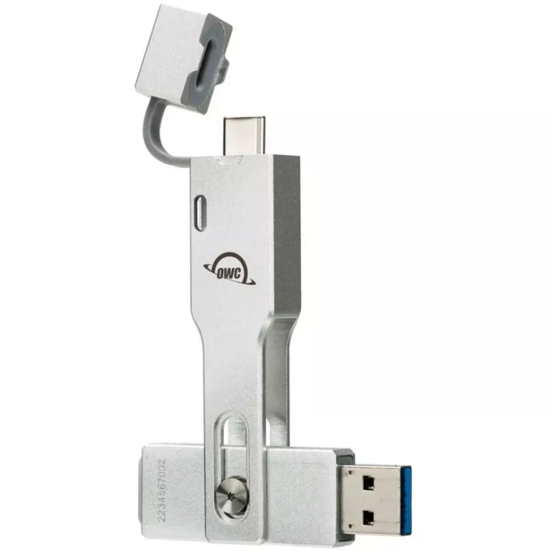 Envoy Pro mini 1TB, zewnętrzny SSD (aluminium, Thunderbolt 3 (USB-C), USB-A)