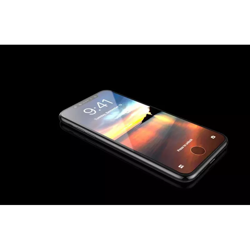 Szkło hartowane ochronne na ekran Devia Van Entire View do iPhone XR 6.1 cala — czarne