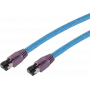 Kabel sieciowy ShiverPeaks BS08-40041 Niebieski 3m Cat8 S/FTP