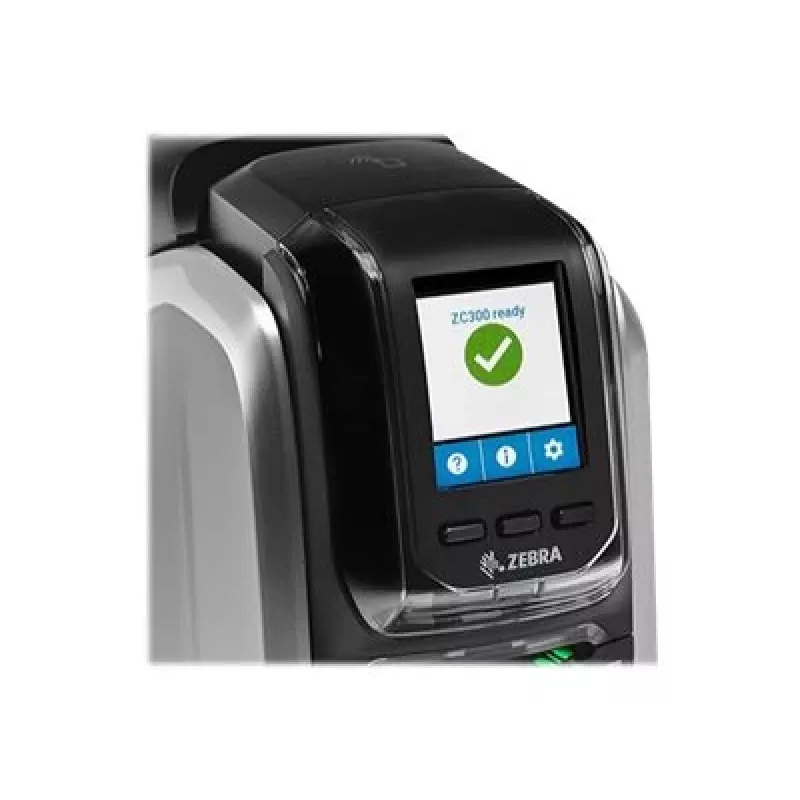 Zebra ZC300 drukarka kart plastikowych sublimacja termiczna/transfer termiczny kolor 300 x 300 DPI Wi-Fi