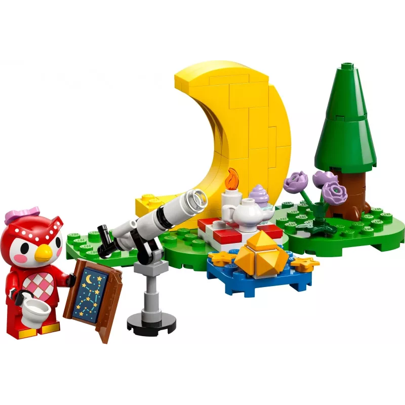 Zabawka konstrukcyjna LEGO Animal Crossing Obserwacja gwiazd z Eufemią zestaw 77053