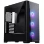 PHANTEKS Eclipse G370A Obudowa PC, Midi-Tower, SSI-EEB, RGB, szkło hartowane - w zestawie 3x wentylator 120 mm, czarny