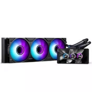 Phanteks Glacier One 360M25 LCD AiO-Liquid Cooling, 6-calowy wyświetlacz - 360 mm, czarny