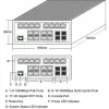 ALLNET ALL-SGI8120PM Przemysłowy przełącznik PoE+ 20+4 portów 10/100/1000 Mbps