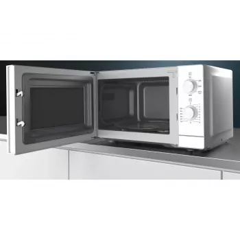 Siemens iQ300 FF020LMW0 kuchenka mikrofalowa Biała Solo kuchenka mikrofalowa Na blat 20 l 800 W