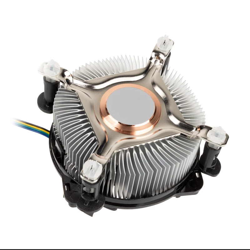 Chłodzenie procesora Akasa AK-955A-BV2 dla Intel Socket T/775, przeznaczone do Pentium 4 do 2,6 GHz