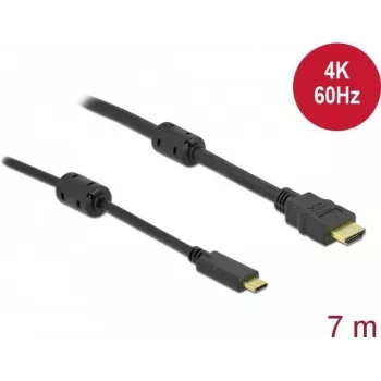 Aktywny kabel USB Type-C do HDMI DeLOCK 85973 4K 60 Hz 7 m