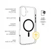 Fixed | MagPurity | Tylna obudowa | Apple | iPhone 16 Plus | TPU | Przezroczysty, Czarny