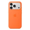 Silikonowe etui Apple iPhone 17 Pro MagSafe pomarańczowe
