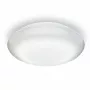 Lampa sufitowa Steinel DL Vario Quattro PRO S — okrągła oprawa LED 14 W, biała, 310×69 mm, zintegrowany czujnik ruchu