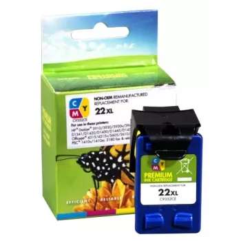 Kaseta Static Control Hewlett-Packard 22XL Kolor