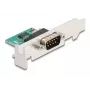DeLOCK 90892 konwerter szeregowy / repeater / izolator USB 2.0 RS-232 ze stali nierdzewnej zielony