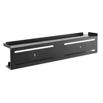 Maclean MC-904 2-w-1 półka do przechowywania na ścianie lub za telewizorem, maks. 2 kg