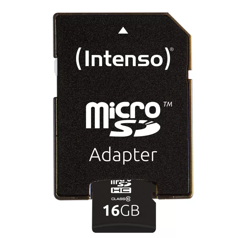 PAMIĘĆ MICRO SDHC 16GB C10/Z/ADAPTEREM 3413470 INTENSO