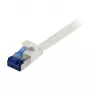 Synergy 21 Patch kabel RJ45, CAT6A 500Mhz, 0,25m, Biały, U/FTP, Płaski, TPE(Superflex), AWG32, Synergy 21 - Typ kabla U-FTP - Pary przewodów ekranowane folią