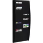 Tablica sortująca naścienna Paperflow V 50F A4V2X25.01 do dokumentów A4, czarna