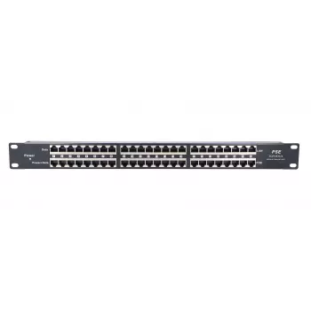 Extralink PoE Injector 24 Port 24x 100Mb/s RJ45, Rackmount