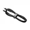 Przewód stały USB-C do Lightning FIXED FIXDLS-CL12-BK 1,2 m, płynny silikon