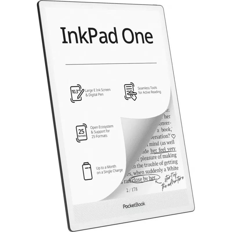 PocketBook InkPad One - matowa czerń
