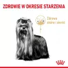 Sucha karma dla psa Royal Canin Yorkshire Terrier 8+ 3 kg — drób, dla starszych psów rasy yorkshire terrier, białko 29%, tłuszcz 18%