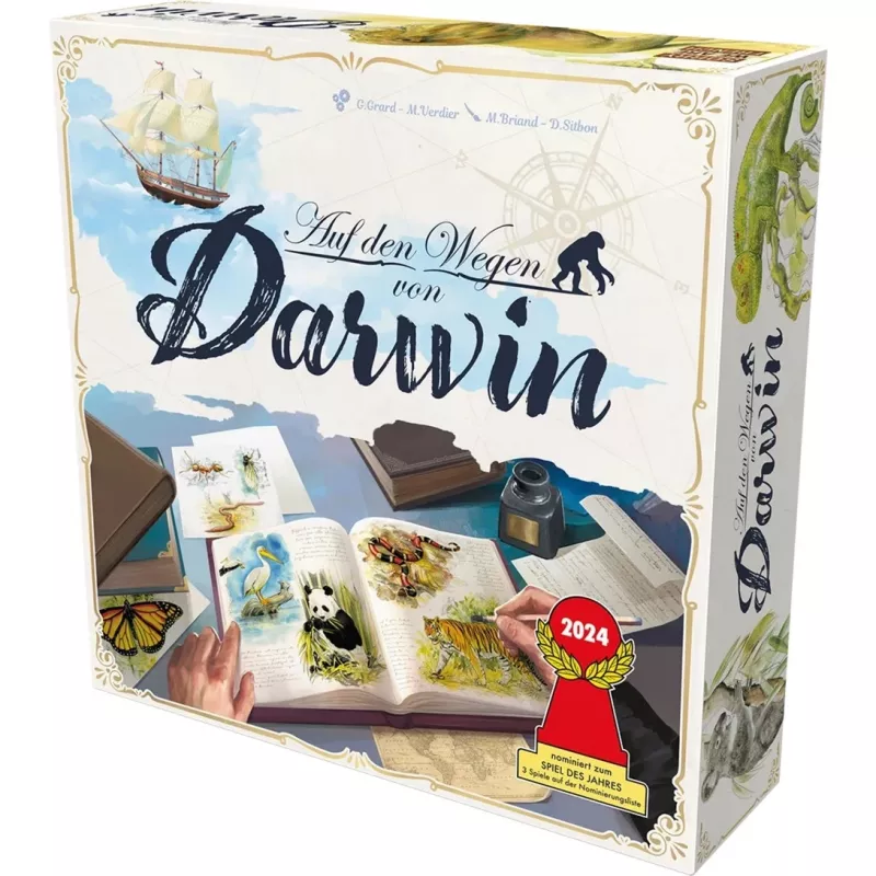 to den Wegen von Darwin, gra planszowa