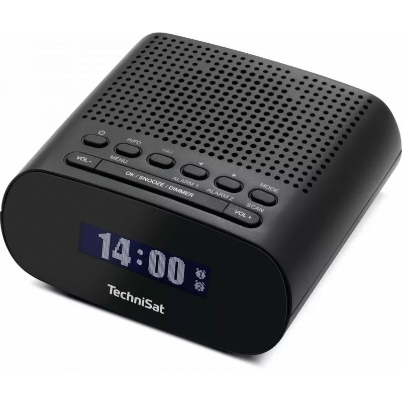 Zegar radiowy TechniSat TECHNIRADIO 50 Analogowy Cyfrowy DAB FM