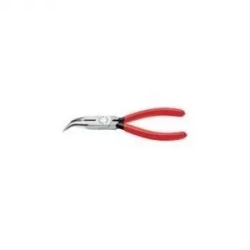Knipex szczypce płaskie L.160mm płaskie/okrągłe 40° z gwintowanym trzpieniem, osłona kulki