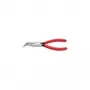 Knipex szczypce płaskie L.160mm płaskie/okrągłe 40° z gwintowanym trzpieniem, osłona kulki