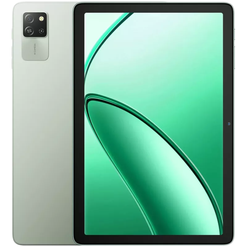 Blackview Tab 60 WiFi 4GB/128GB, 10,1-calowy HD IPS 800x1340, ośmiordzeniowy 1,8 GHz, aparat 5 MP przedni/8 MP tylny, bateria 5100 mAh, USB typu C, Android 14, zielony