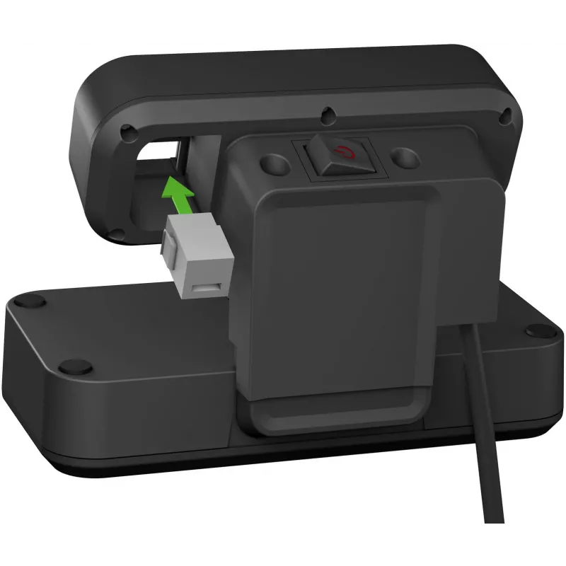 Power Extension Brennenstuhl 1153580100 2m 10 AC Outlets Indoor Czarny srebrny