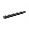 Lanberg PPU6-1048-B - Panel krosowy - 1U - 19