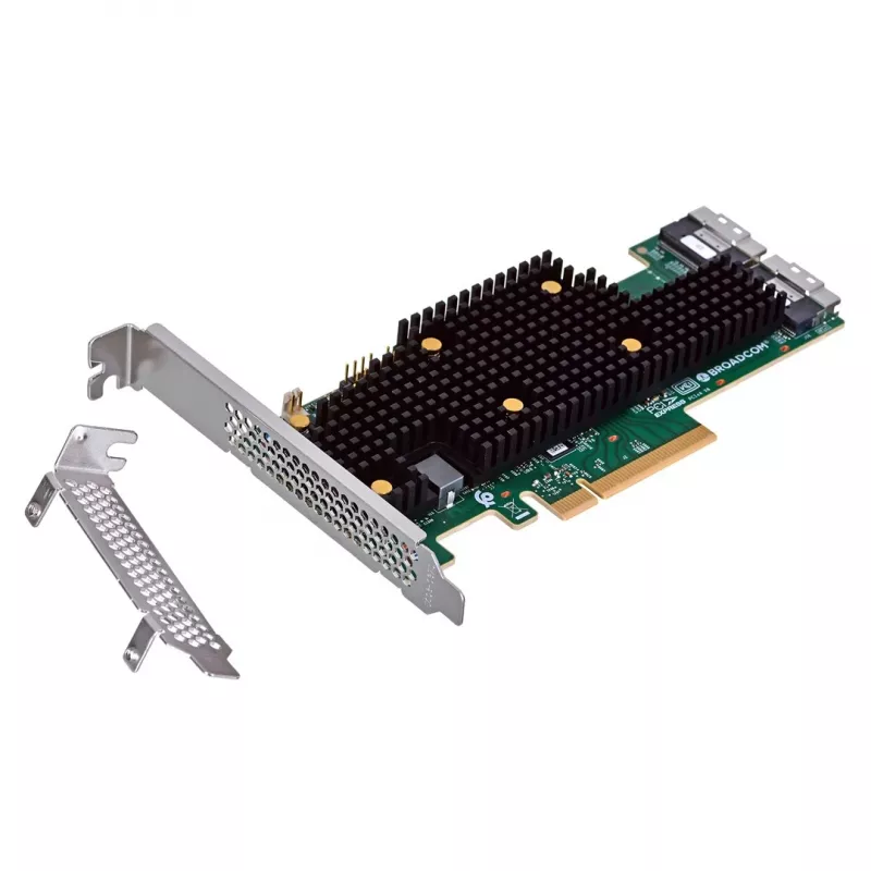 Broadcom BCM HBA 9600-16i SAS/SATA/NVMe karty interfejsowe/adapter wewnętrzny SFF-8654