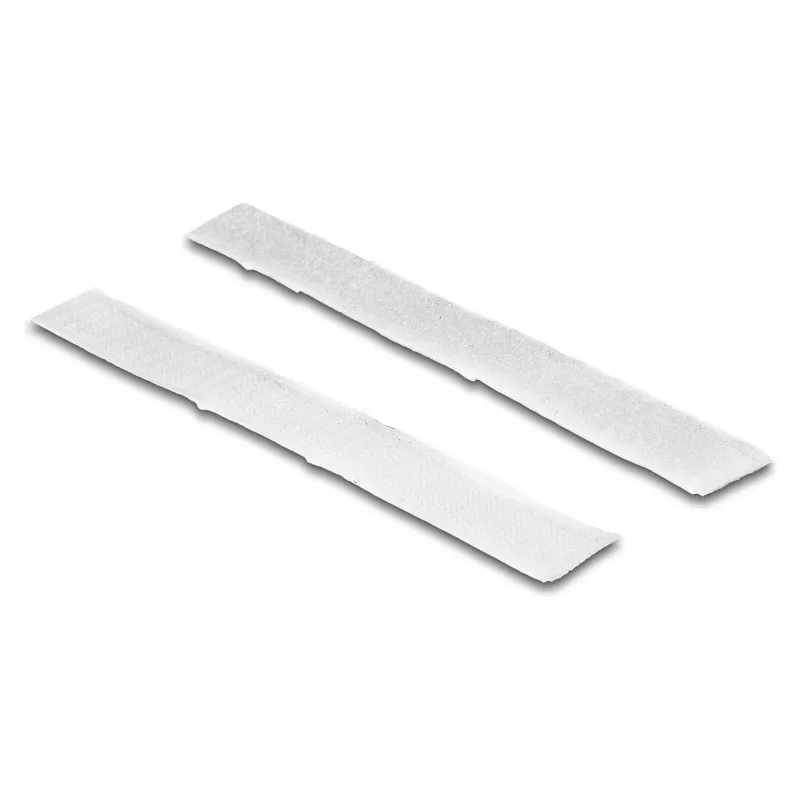 Taśma rzep samoprzylepna DeLOCK dł. 1 m x szer. 20 mm biała