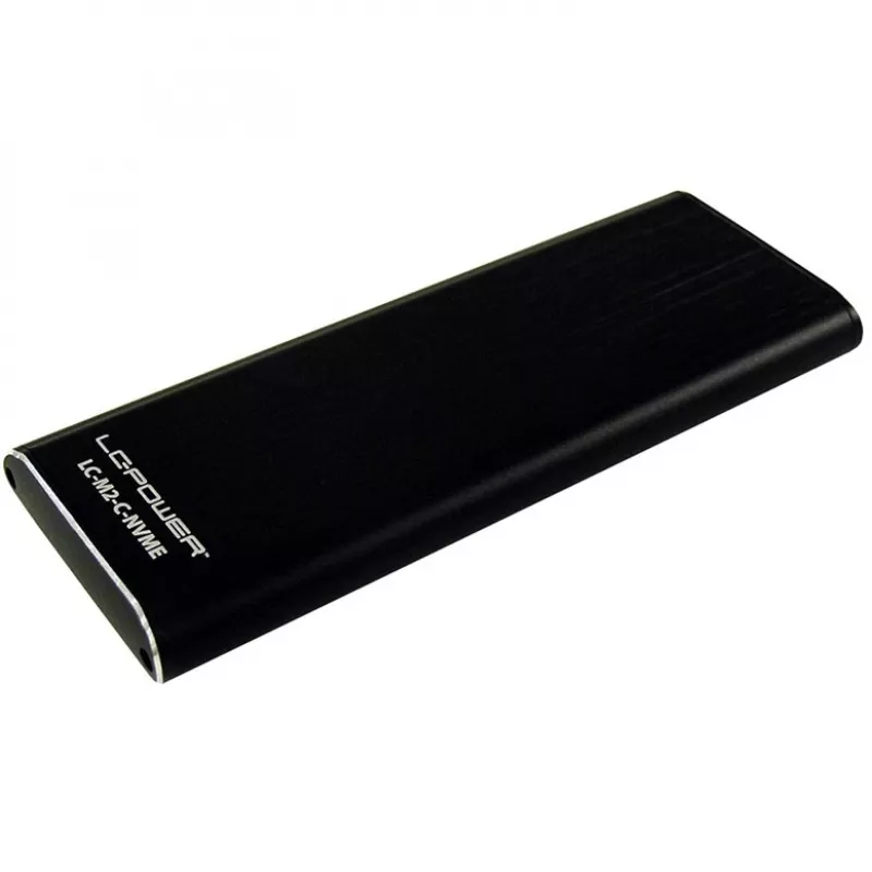 Obudowa SSD LC-Power LC-M2-C-NVME Czarna M.2