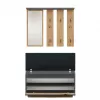Topeshop GAR PARMA ANT/ART entryway Szafka