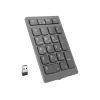 Klawiatura numeryczna Lenovo 4Y41C33791 uniwersalna RF Wireless szara