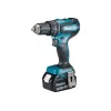 Wiertarka Makita DHP485RTJ 28500 RPM bezkluczykowa 1,5 kg Czarna, Niebieska