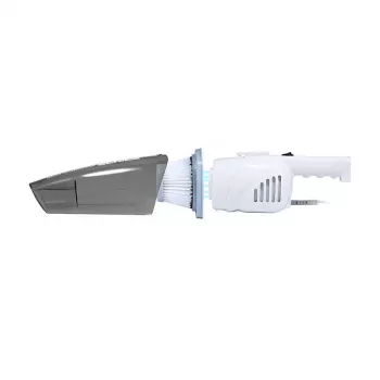 Odkurzacz pionowy Deerma DX118C — 600 W, HEPA, cykloniczny, bezworkowy 1,2 L, zasilanie sieciowe, przewód 5 m, biały