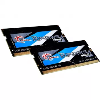 G.Skill Ripjaws - DDR4 - Kit - 32 GB: 2 X 16 GB - SO-DIMM 260-pin - 3200 MHz / PC4-25600 - Unbuffered