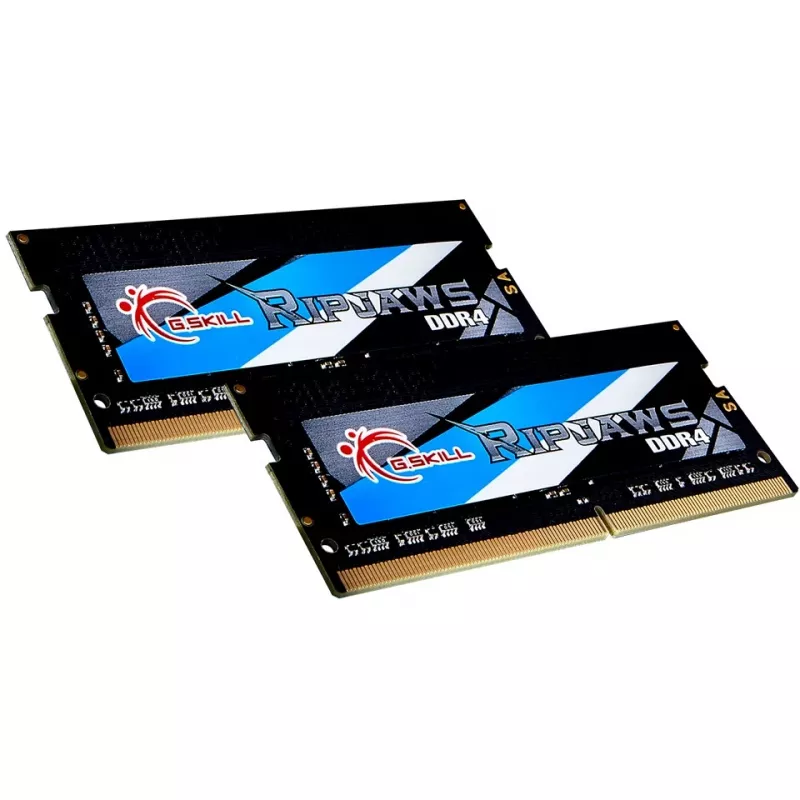 G.Skill Ripjaws - DDR4 - Kit - 32 GB: 2 X 16 GB - SO-DIMM 260-pin - 3200 MHz / PC4-25600 - Unbuffered