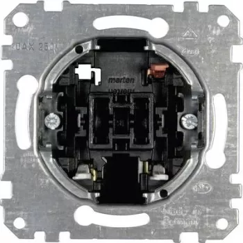 Przełącznik elektryczny Merten MEG3116-0000, jednobiegunowy, 250 V AC, 10 A, biały
