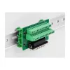 DeLOCK D-Sub 25 pin żeński do listwy zaciskowej na szynę DIN 51mm x 86mm x 30mm